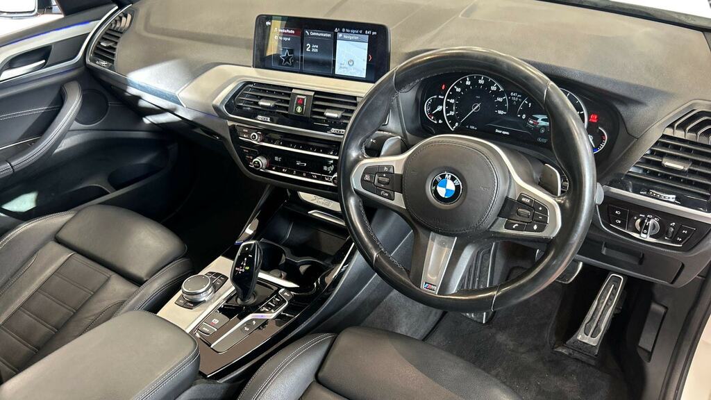 BMW X3 Xdrive20d M Sport Step LA18UXV White #6