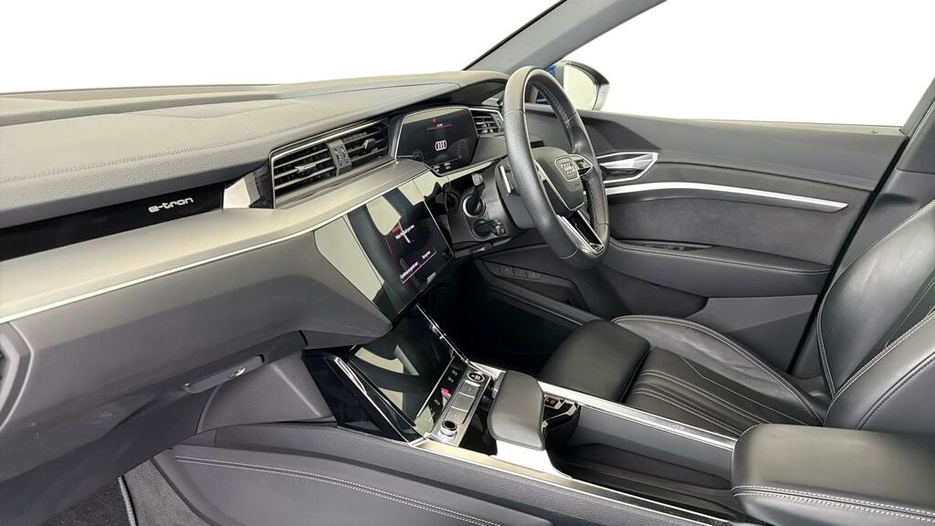Audi E-tron 230Kw 50 Quattro 71Kwh S Line RO72LNM Blue #2