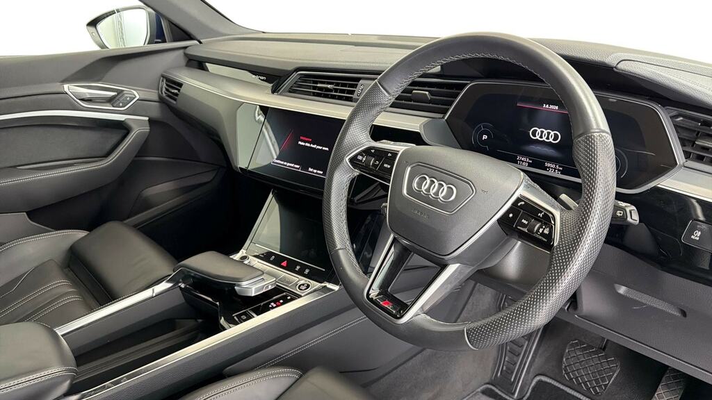 Audi E-tron 230Kw 50 Quattro 71Kwh S Line RO72LNM Blue #6