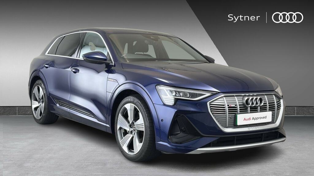 Audi E-tron 230Kw 50 Quattro 71Kwh S Line Blue