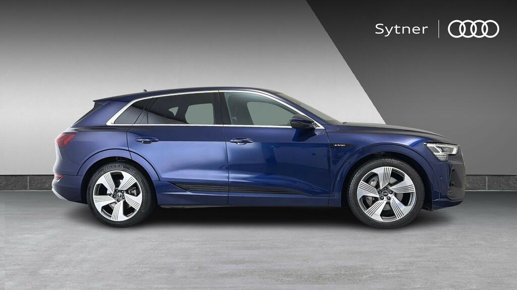 Audi E-tron 230Kw 50 Quattro 71Kwh S Line RO72LNM Blue #4