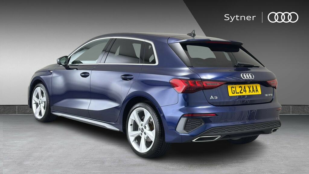 Audi A3 30 Tfsi S Line S Tronic Tech Pack Blue #3