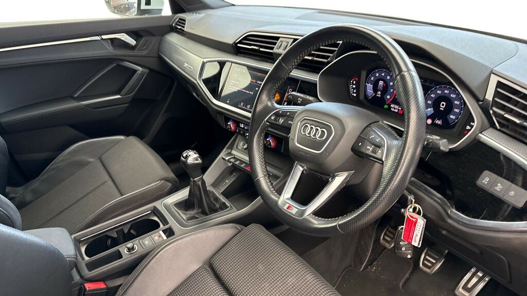 Audi Q3 35 Tfsi S Line HJ20OAM White #6