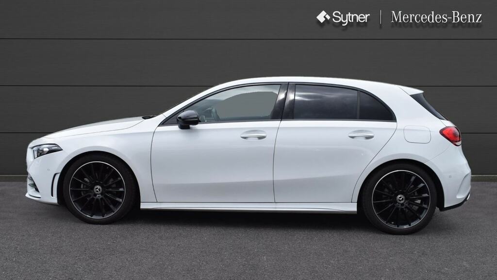 Mercedes-Benz A Class A200 Amg Line Premium Plus Night Edition WX72VDJ White #4