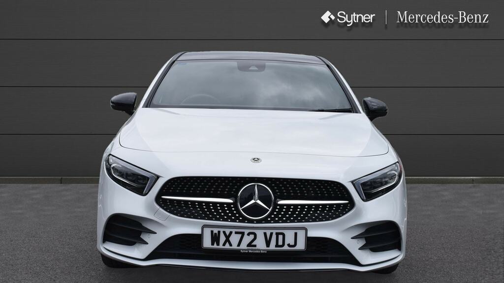 Mercedes-Benz A Class A200 Amg Line Premium Plus Night Edition WX72VDJ White #6