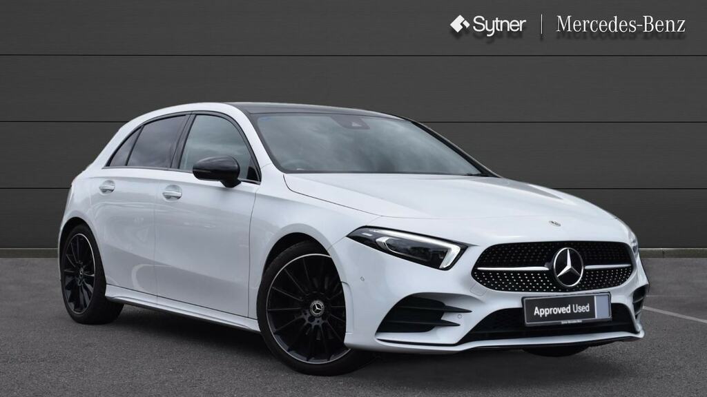 Mercedes-Benz A Class A200 Amg Line Premium Plus Night Edition White