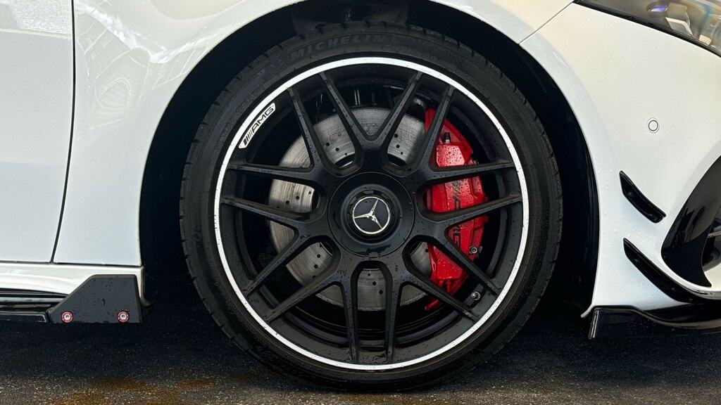 Mercedes-Benz A Class A45 S 4Matic Plus YB72BXD White #5