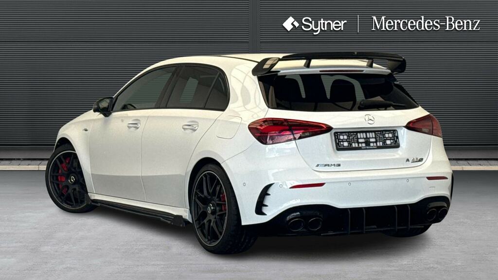 Mercedes-Benz A Class A45 S 4Matic Plus YB72BXD White #2