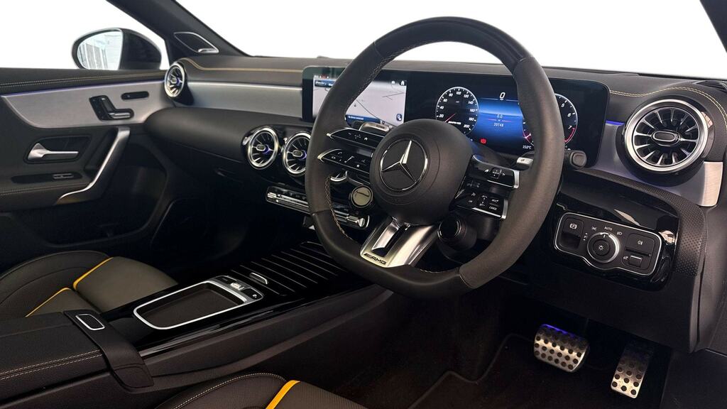 Mercedes-Benz A Class A45 S 4Matic Plus YB72BXD White #3