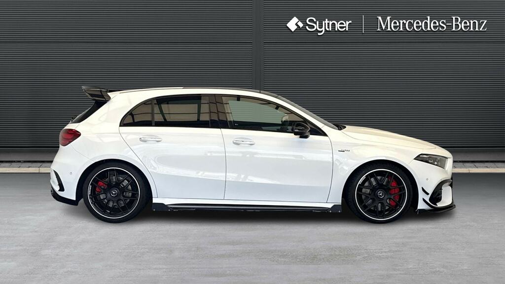 Mercedes-Benz A Class A45 S 4Matic Plus YB72BXD White #4
