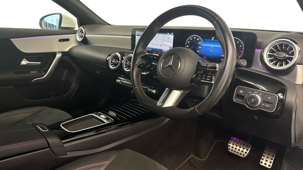 Mercedes-Benz A Class A180 Amg Line Executive PY23EZZ White #3