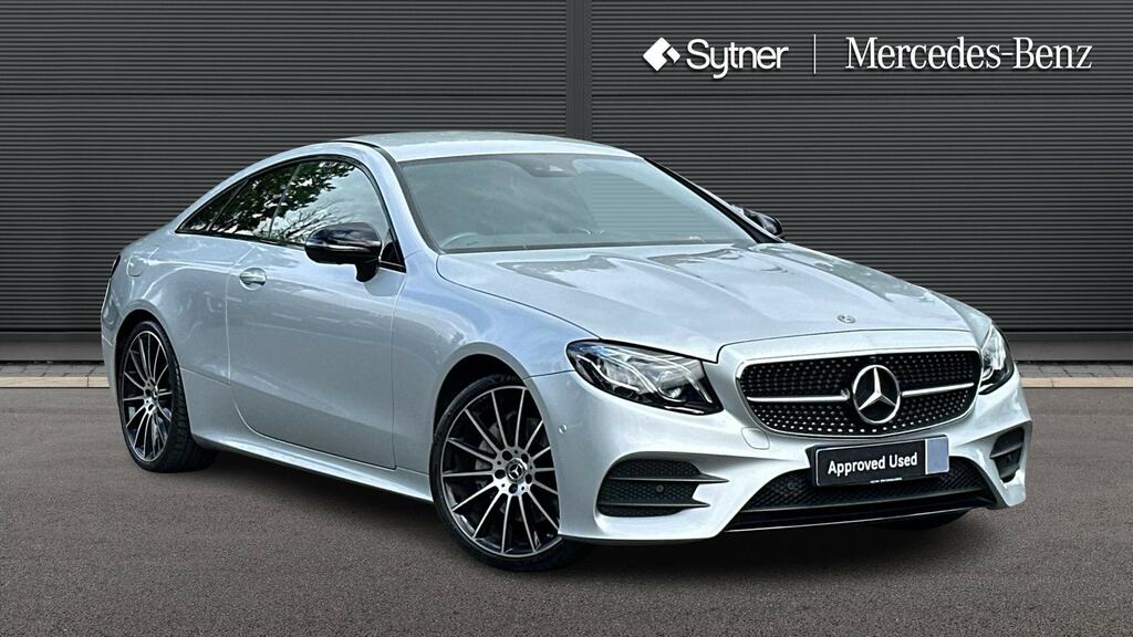 Mercedes-Benz E Class E220d Amg Line 9G-tronic PY69BGX Silver