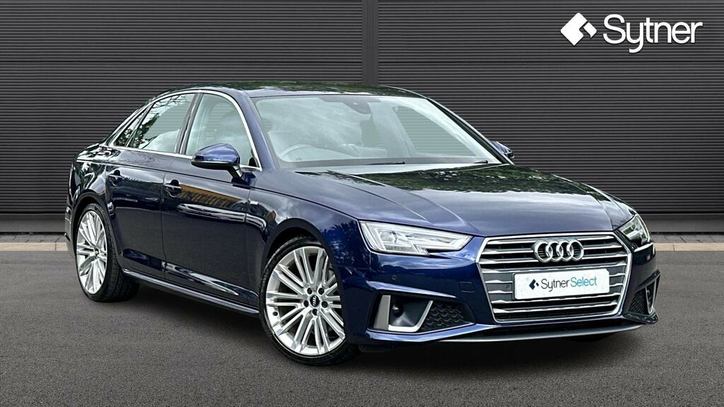 Audi A4 40 Tfsi S Line S Tronic Blue