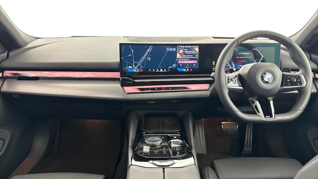 BMW 5 Series 520I M Sport Pro Tech Pluscomfort Plus YJ25DML Black #4