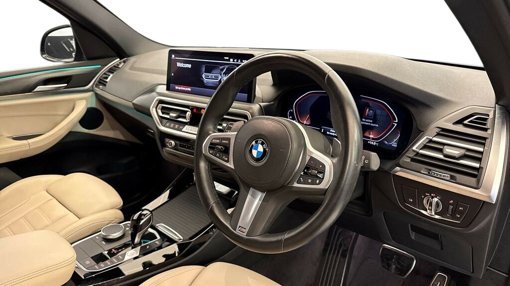 BMW X3 Xdrive20i Mht M Sport Step Black #6