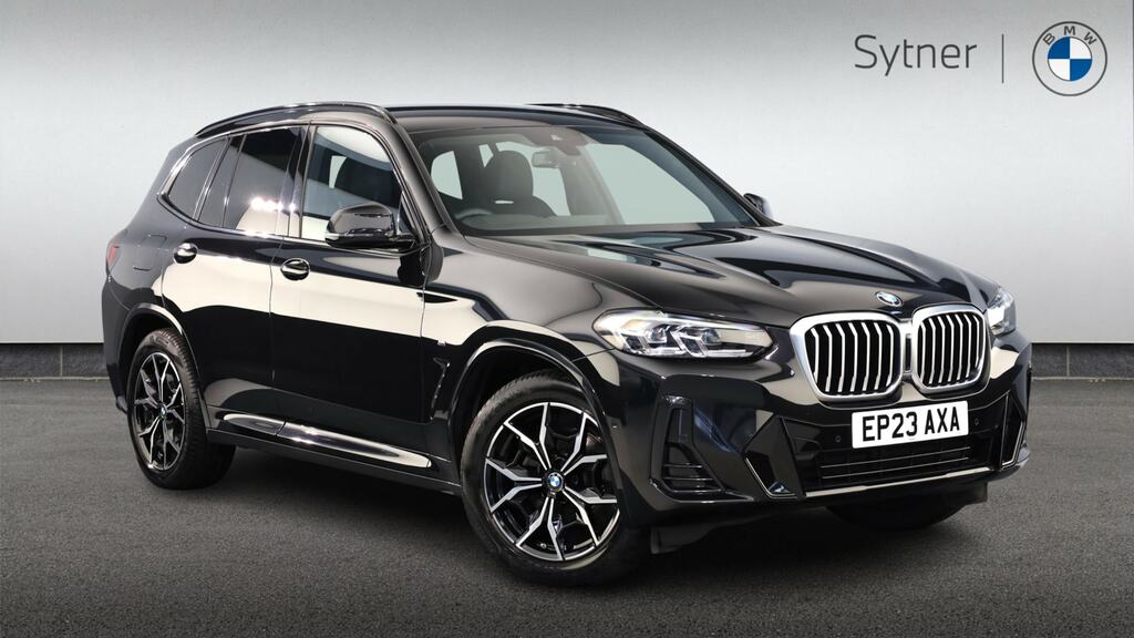 BMW X3 Xdrive20d Mht M Sport Step Black