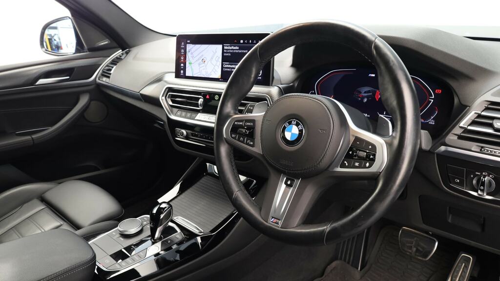 BMW X3 Xdrive20d Mht M Sport Step Black #6