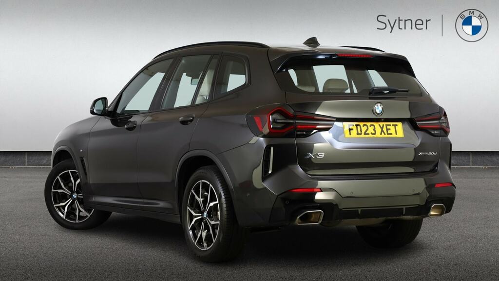 BMW X3 Xdrive20d Mht M Sport Step FD23XET Grey #2