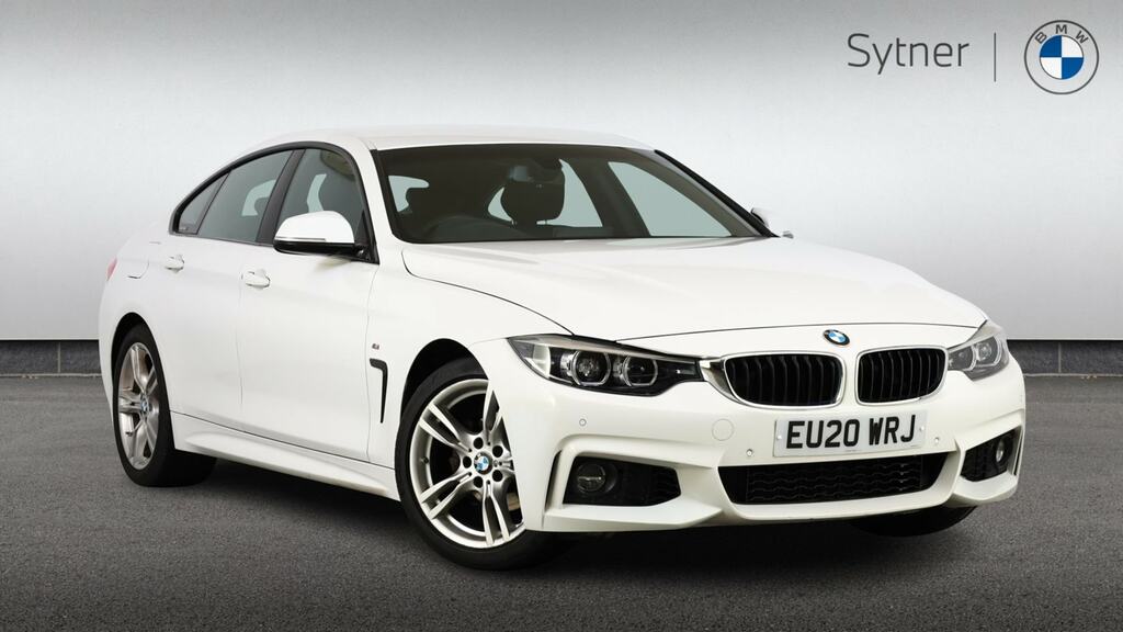 BMW 4 Series Gran Coupe 420I M Sport Professional Media White