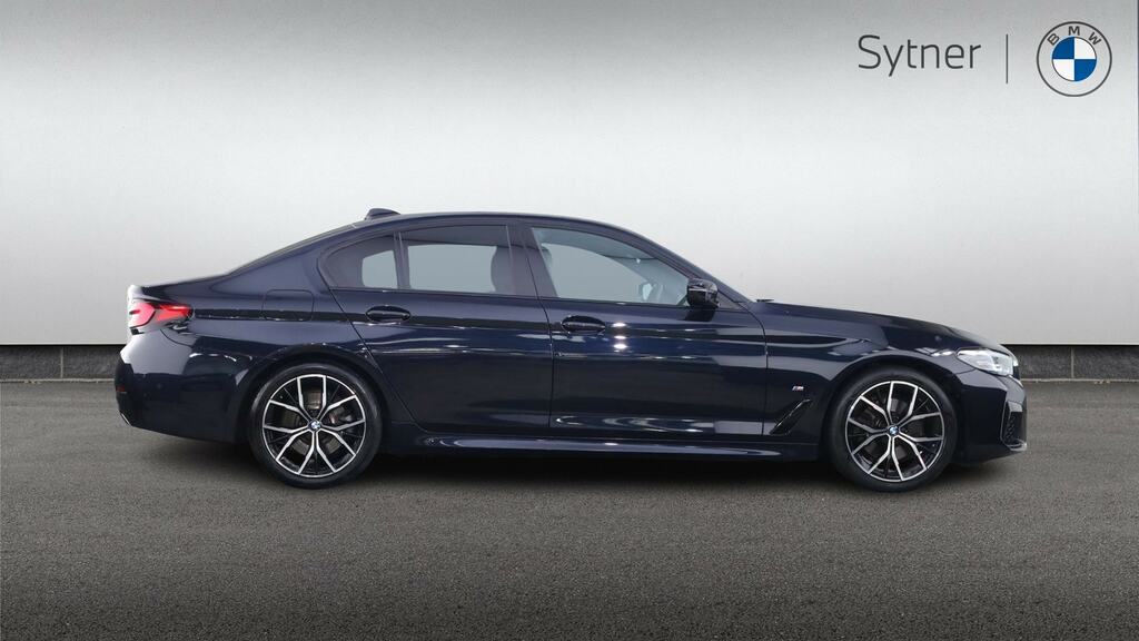 BMW 5 Series 520D Mht M Sport Step Tech Pack BD72RYR Black #3