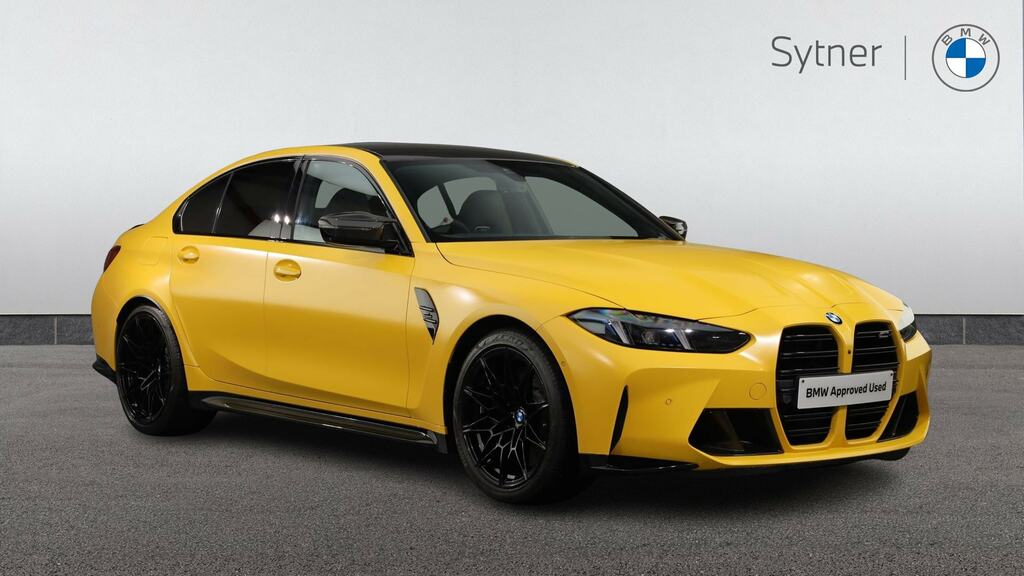 BMW M3 M3 Xdrive 530 Competition M Step Yellow