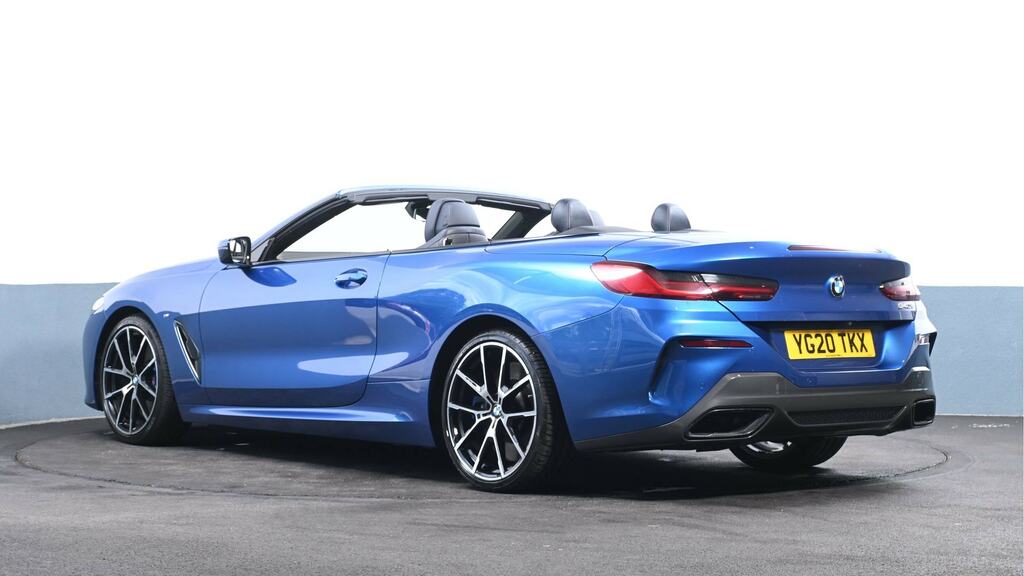 BMW 8 Series 840I Sdrive Blue #3