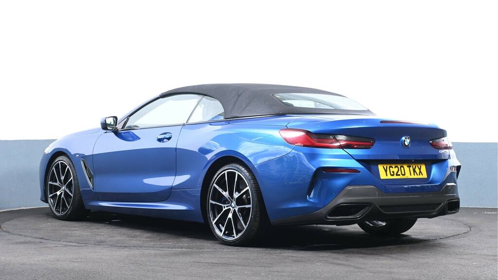 BMW 8 Series 840I Sdrive Blue #4