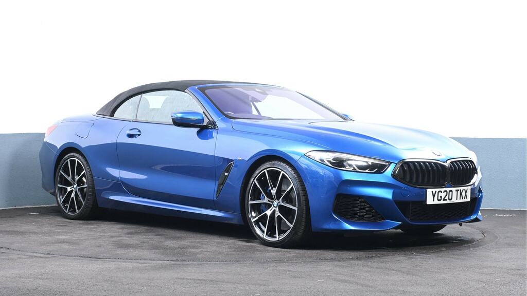 BMW 8 Series 840I Sdrive Blue #2