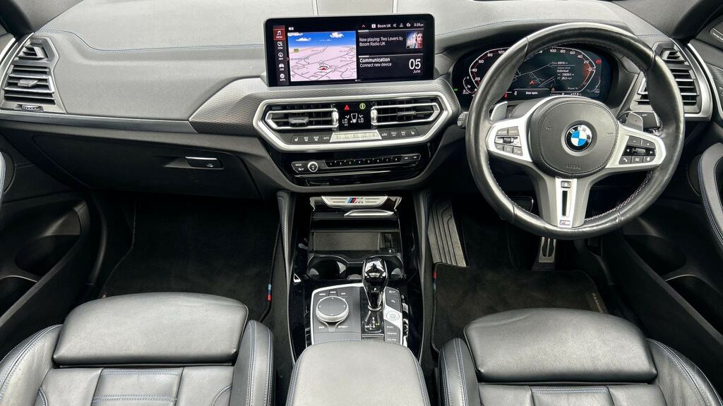 BMW X4 Xdrive M40d Mht Black #4