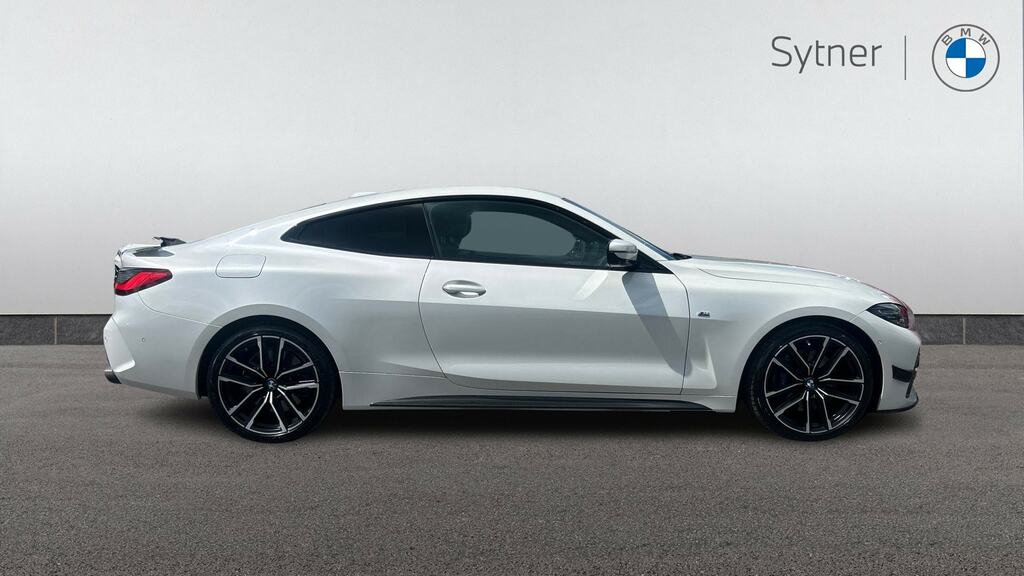 BMW 4 Series Gran Coupe 420D Xdrive Mht M Sport Step Techpro KJ21JCX White #3