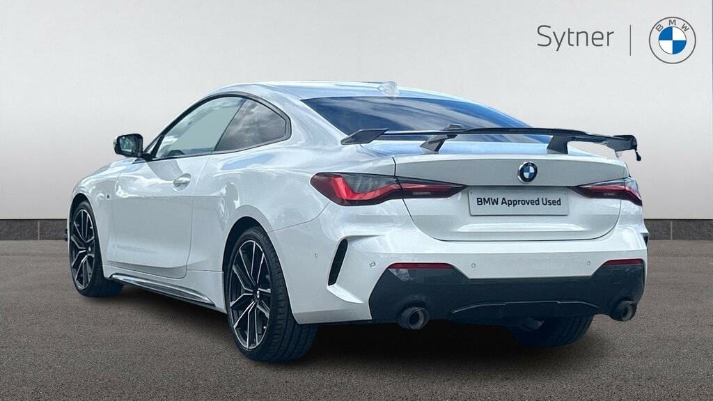 BMW 4 Series Gran Coupe 420D Xdrive Mht M Sport Step Techpro KJ21JCX White #2