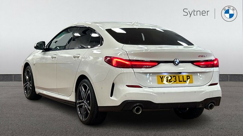 BMW 2 Series Gran Coupe 218D M Sport Step YO23LLP White #2