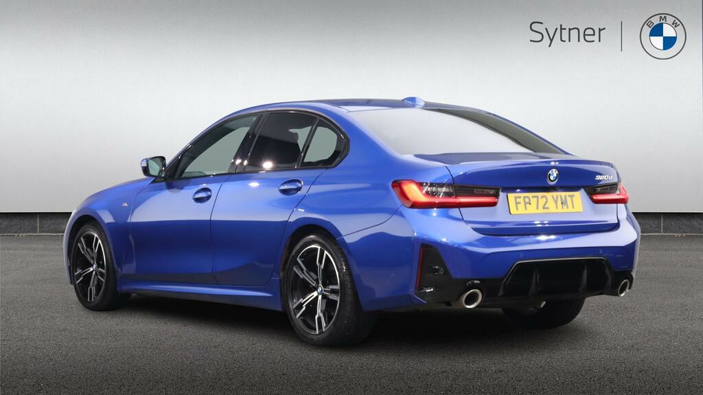BMW 3 Series 320D Mht M Sport Step FP72YMT Blue #2