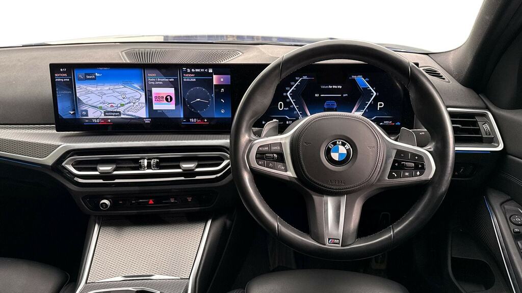 BMW 3 Series 320D Mht M Sport Step FP72YMT Blue #5