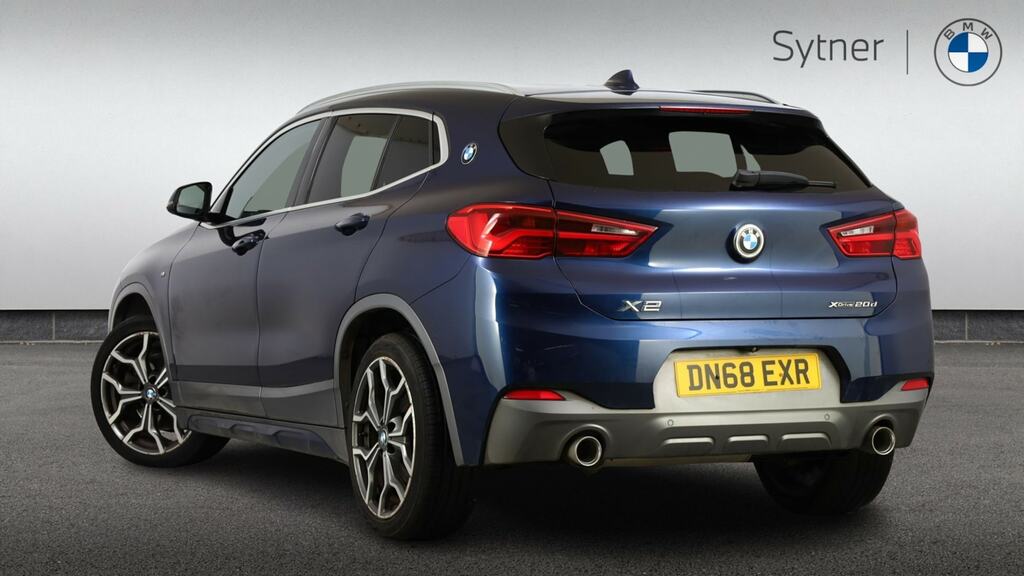 BMW X2 Xdrive 20D M Sport X Step DN68EXR Blue #2
