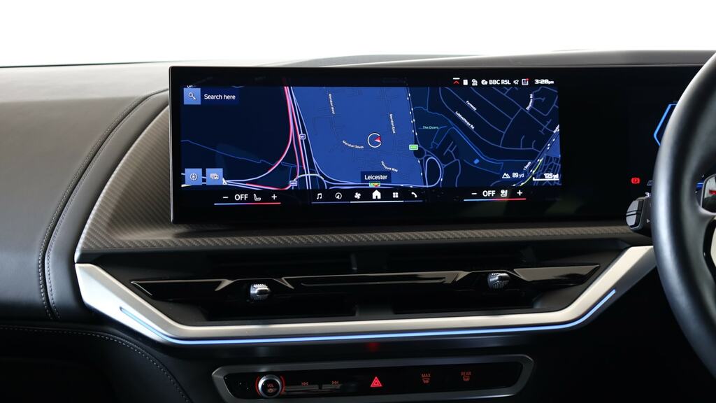 BMW XM 50E Blue #8