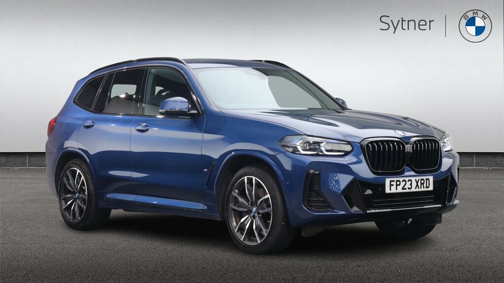 BMW X3 Xdrive 30E M Sport Pro Pack Blue