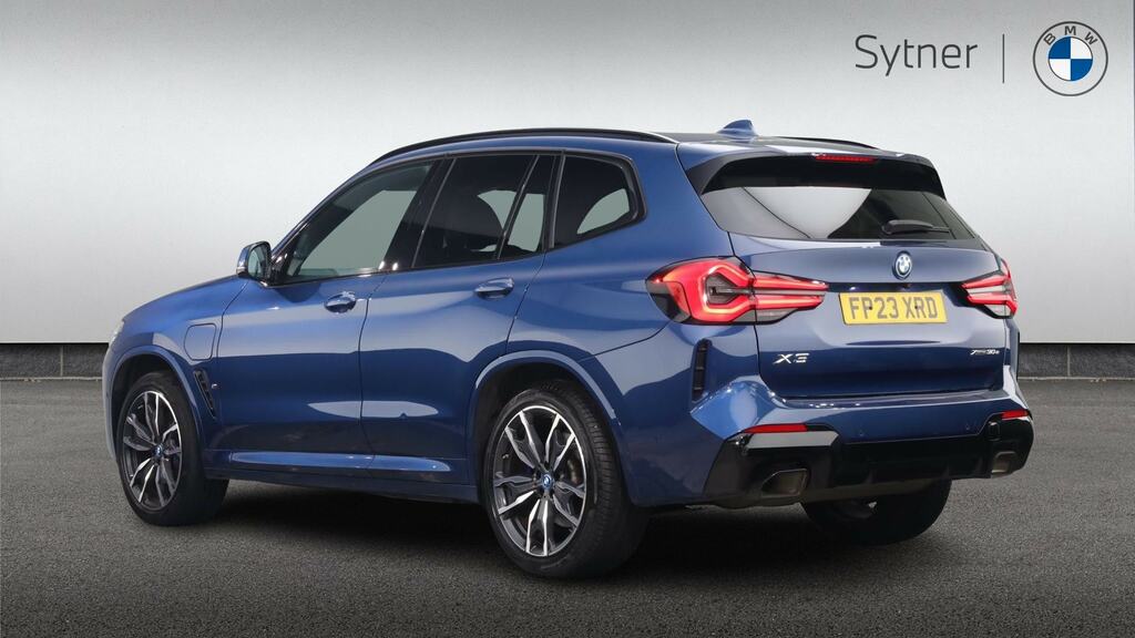 BMW X3 Xdrive 30E M Sport Pro Pack FP23XRD Blue #2
