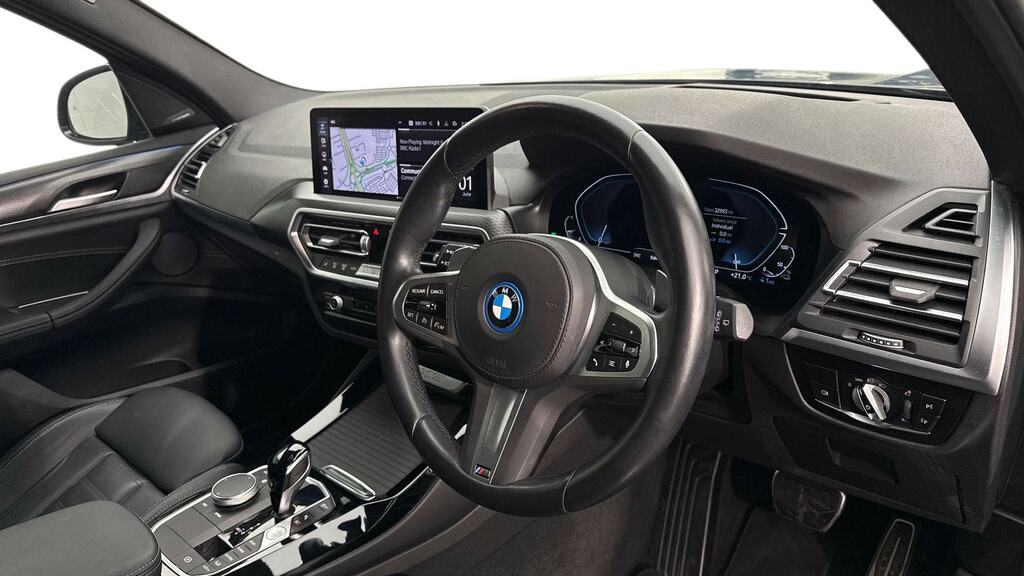 BMW X3 Xdrive 30E M Sport Pro Pack FP23XRD Blue #6