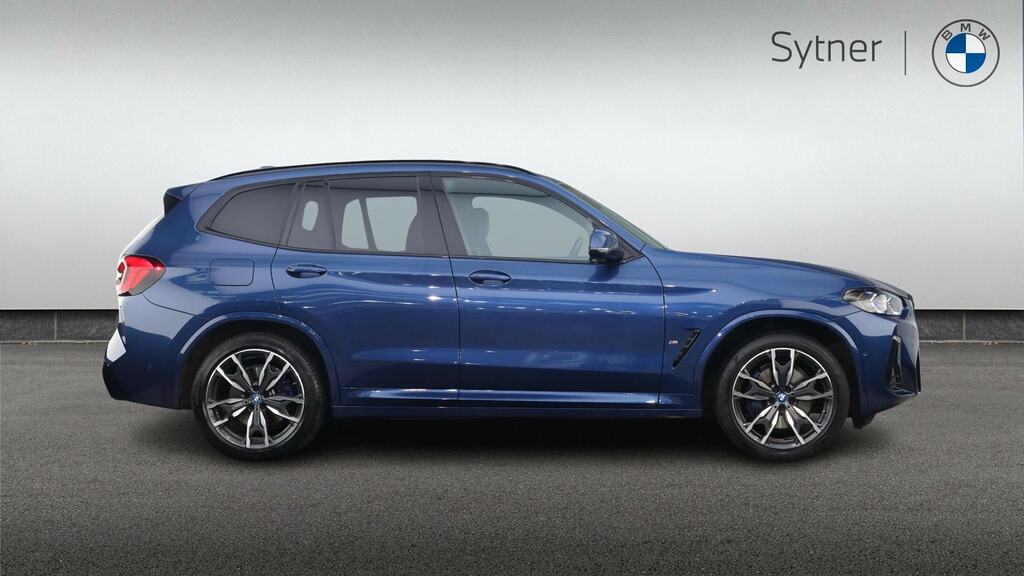 BMW X3 Xdrive 30E M Sport Pro Pack FP23XRD Blue #3