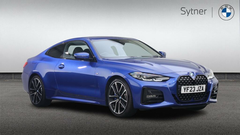BMW 4 Series Gran Coupe 420I M Sport Step Pro Pack Blue