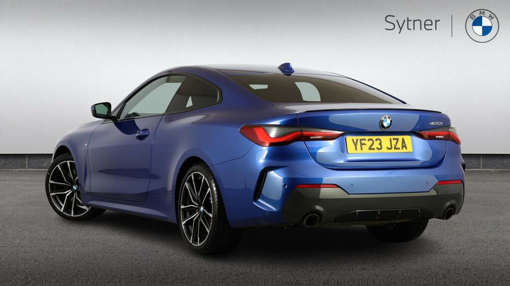 BMW 4 Series Gran Coupe 420I M Sport Step Pro Pack YF23JZA Blue #2