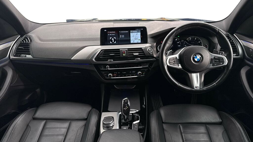 BMW X3 Xdrive20d M Sport Step EX18OXE Black #4