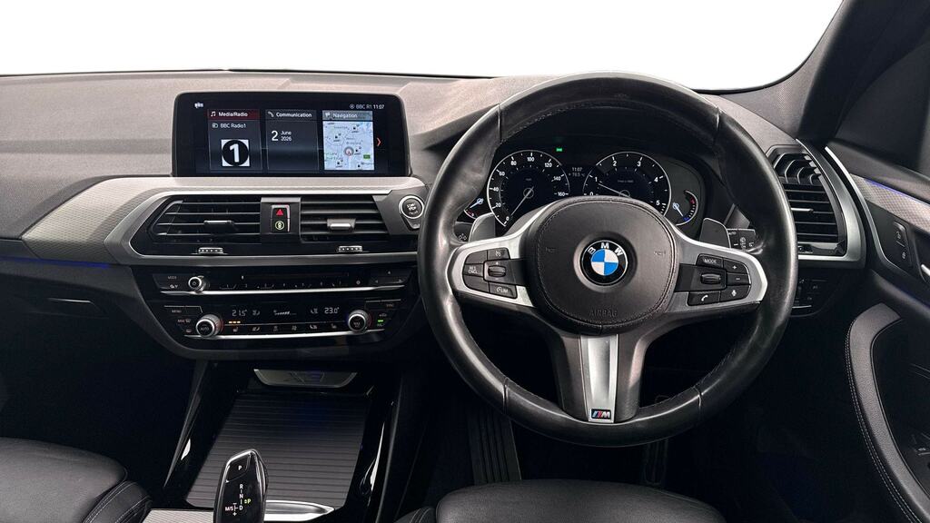 BMW X3 Xdrive20d M Sport Step EX18OXE Black #5