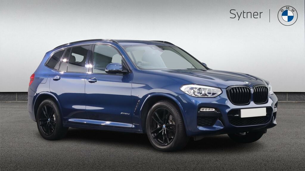 BMW X3 Xdrive20d M Sport Step Black