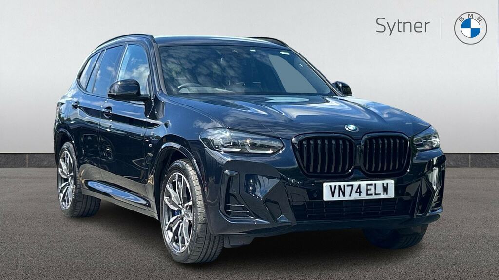 BMW X3 Xdrive20d Mht M Sport Step Techpro Pk Black