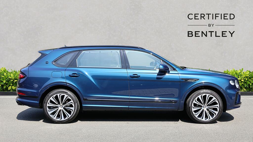 Bentley Bentayga 4.0 V8 Azure Blackline Spec Ewb Blue #5