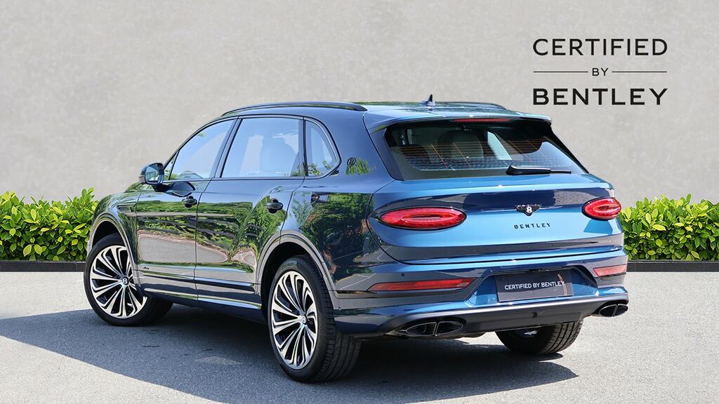 Bentley Bentayga 4.0 V8 Azure Blackline Spec Ewb Blue #3