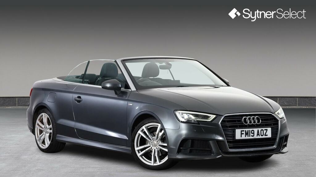 Audi A3 Cabriolet 35 Tfsi S Line Tech Pack Grey #2