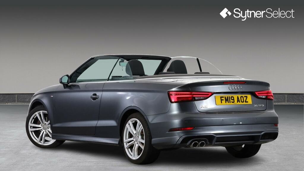 Audi A3 Cabriolet 35 Tfsi S Line Tech Pack Grey #4